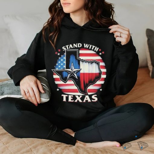 Greg Abbott Stand With Texas Tee Shirt