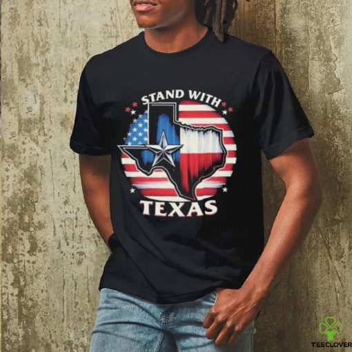 Greg Abbott Stand With Texas Tee Shirt