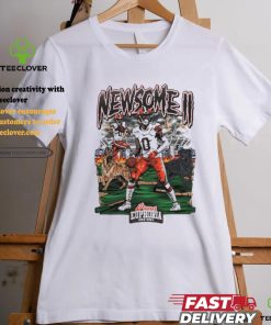 Greg Newsome II football design shirt