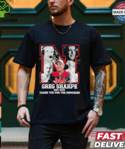 Greg Sharpe Nebraska Cornhuskers 1963 2025 Thank You For The Memories T shirts