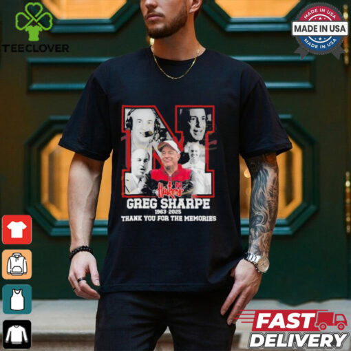 Greg Sharpe Nebraska Cornhuskers 1963 2025 Thank You For The Memories T shirts