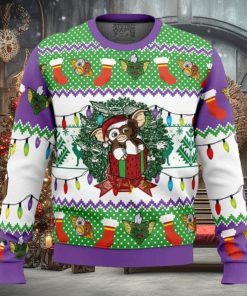 Gremlins Purple Ugly Christmas Sweater
