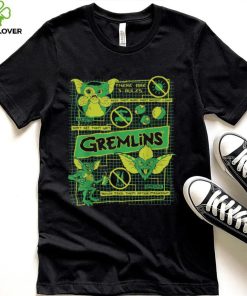 Gremlins Three Rules Schematics Horror Movie Trending Unisex T Shirt