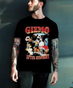 Gremlins black gizmo after midnight graphic 2024 shirt