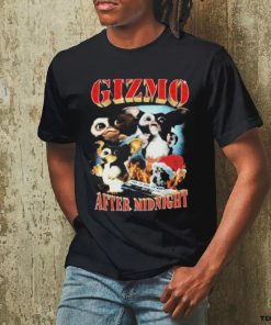 Gremlins black gizmo after midnight graphic 2024 shirt