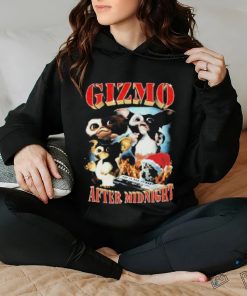 Gremlins black gizmo after midnight graphic 2024 shirt