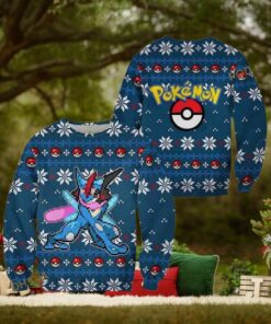 Greninja Pokemon Holiday Sweater