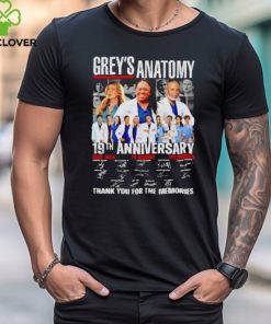 Grey'S Anatomy 19Th Anniversary 2005 2024 20 Season 421 Episodes Thank You For The Memories Shirt