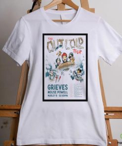 Grieves out cold tour 2024 poster shirt