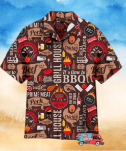 Grill And Barbecue National BBQ Day Hawaiian Shirt