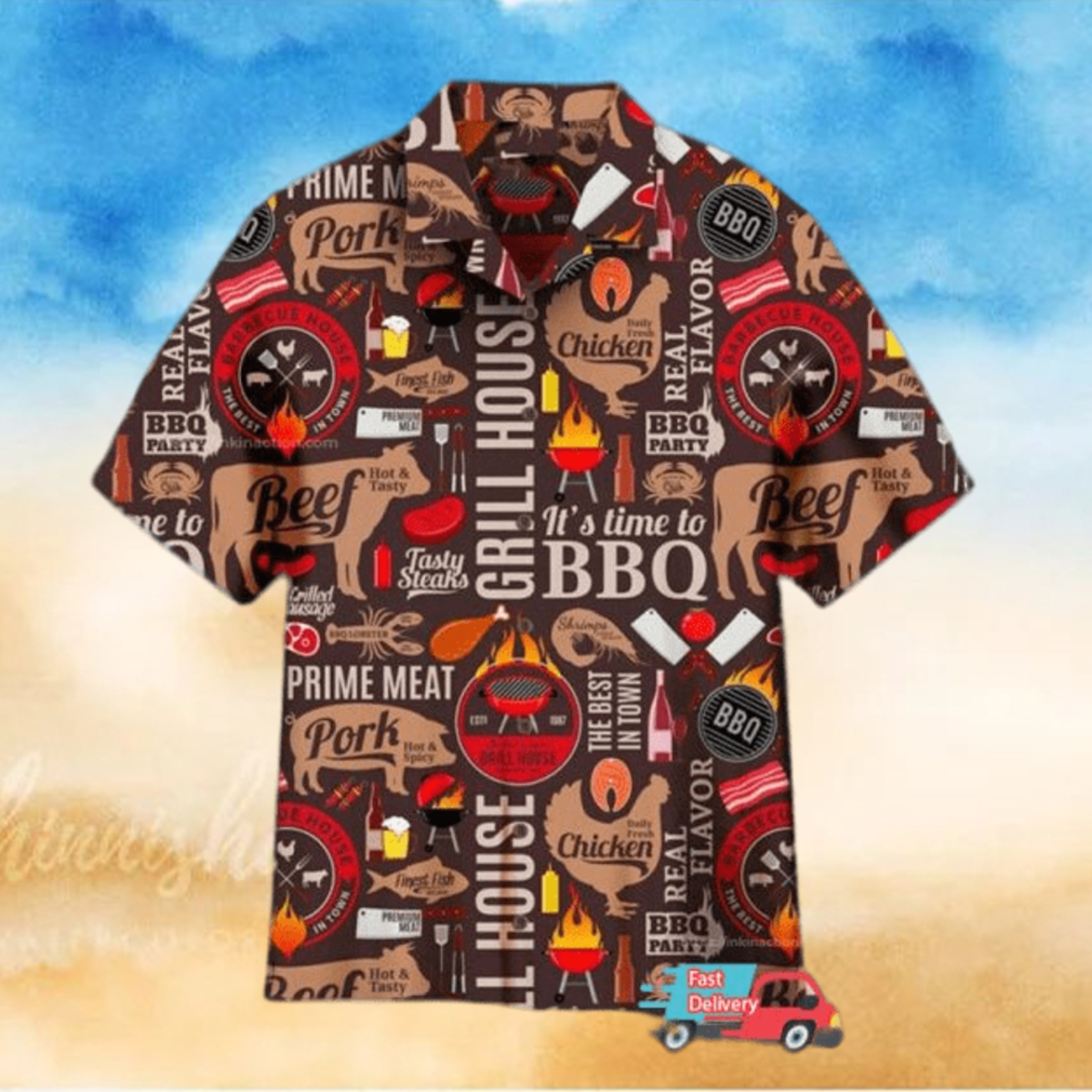 Grill And Barbecue National BBQ Day Hawaiian Shirt Grill And Barbecue National BBQ Day Hawaiian Shirt