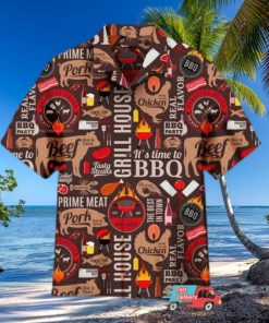 Grill And Barbecue National BBQ Day Hawaiian Shirt