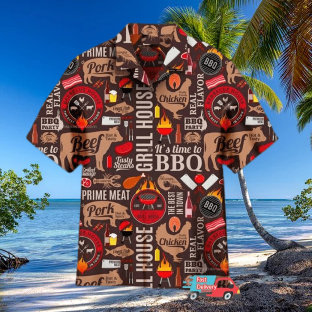 Grill And Barbecue National BBQ Day Hawaiian Shirt Grill And Barbecue National BBQ Day Hawaiian Shirt