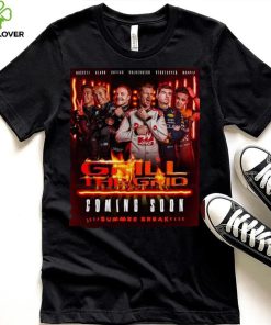 Grill The Grid Coming Soon Summer Break F1 Poster Shirt 2 Grill The Grid Coming Soon Summer Break F1 Poster Shirt