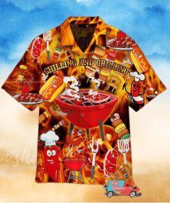 Grillin And Chilling Hawaiian Shirt