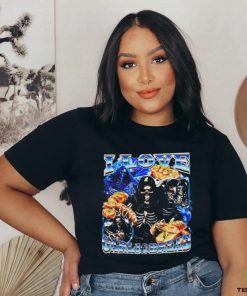 Grim Reaper I Love Garlic Bread Shirt