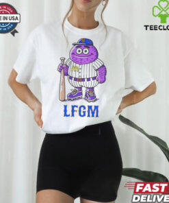 Grimace Mets baseball mascot beautiful monster shirt