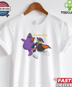 Grimace Monster Rob The Bank Shirt 2 Grimace Monster Rob The Bank Shirt