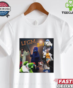 Grimace New York Mets victory LFGM 2 1 shirt