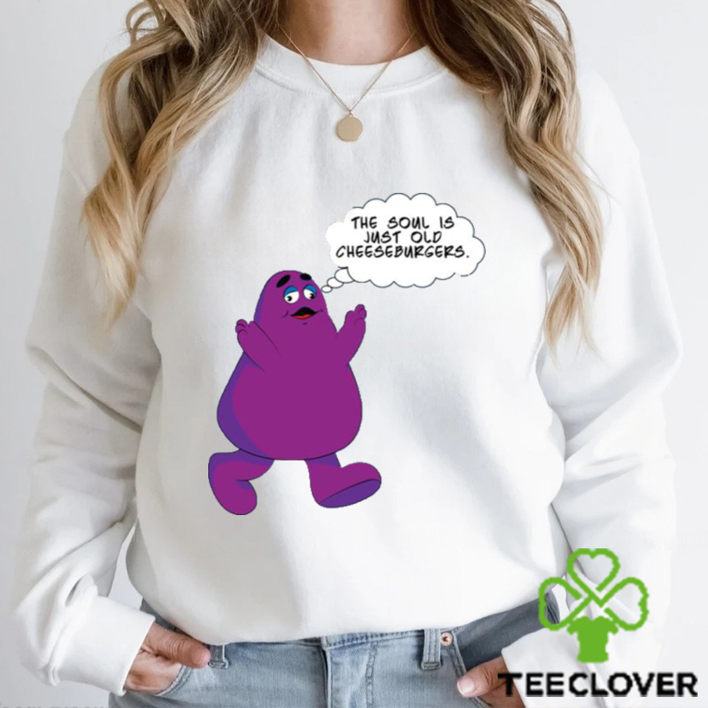 Grimburgers Thinking Grimace Fanart Unisex Sweatshirt Grimburgers Thinking Grimace Fanart Unisex Sweatshirt