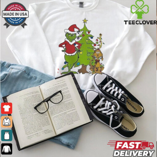 Grinc With Dog The Xmas shirt