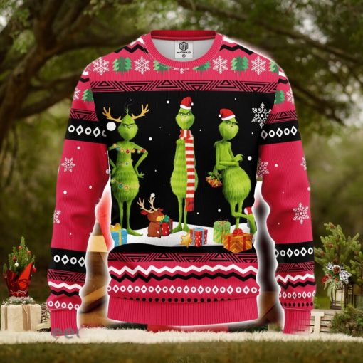Grinch 3D Ugly Christmas Sweater Amazing Gift Men And Women Christmas Gift