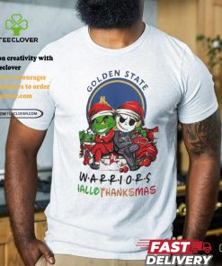 Grinch And Jack Golden State Warriors Friends HalloThanksMas Shirt 3 Grinch And Jack Golden State Warriors Friends HalloThanksMas Shirt