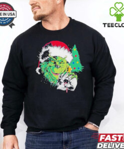 Grinch And Skull Christmas Shirt 1 Grinch And Skull Christmas Shirt