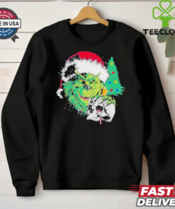 Grinch And Skull Christmas Shirt 3 Grinch And Skull Christmas Shirt
