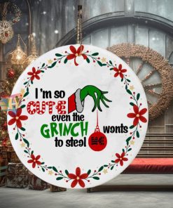 Grinch Ball Holder Decor, Funny The Grinch Ornament 2023