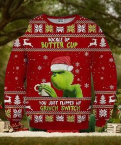 Grinch Best Gift Christmas Ugly Wool Knitted Sweater