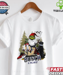 Grinch Busch light Hunting for Christmas shirt