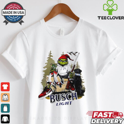 Grinch Busch light Hunting for Christmas shirt