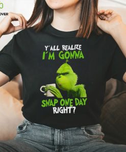 Grinch Cartoon Christmas Modern Style Tshirt O neck Cute T Shirts