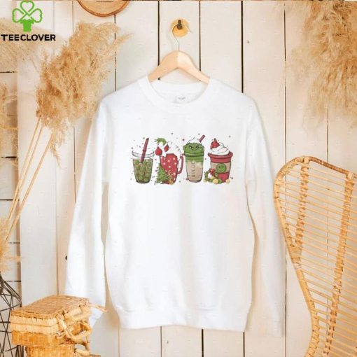Grinch Christmas Coffee Latte Sweathoodie, sweater, longsleeve, shirt v-neck, t-shirt, Christmas Shirt