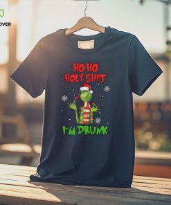 Grinch Christmas Ho Ho Holy Shit I’m Drunk T Shirt