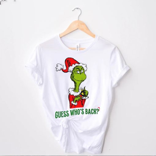 Grinch Christmas Shirt, Guess Who’s Back Christmas Shirt copy