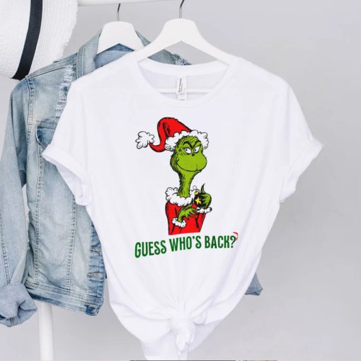 Grinch Christmas Shirt, Guess Who’s Back Christmas Shirt copy