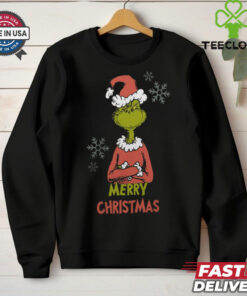 Grinch Christmas Shop The Grinch Green Merry Christmas Graphic T Shirt