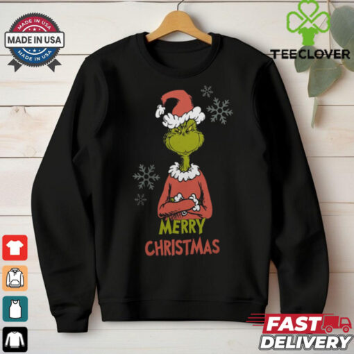 Grinch Christmas Shop The Grinch Green Merry Christmas Graphic T Shirt