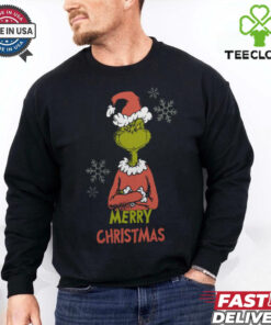Grinch Christmas Shop The Grinch Green Merry Christmas Graphic T Shirt