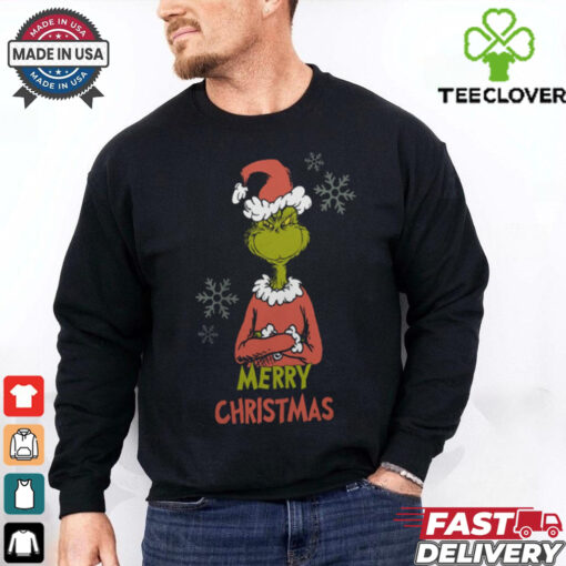 Grinch Christmas Shop The Grinch Green Merry Christmas Graphic T Shirt