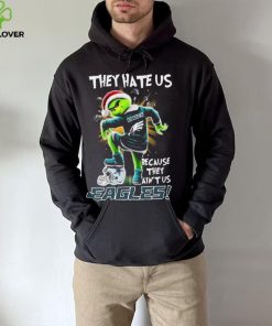 Grinch Christmas They Hate Us Because They Ain’t Us Philadelphia Eagles Stomp Dallas Cowboys Shirt