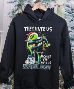 Grinch Christmas They Hate Us Because They Ain’t Us Philadelphia Eagles Stomp Dallas Cowboys Shirt