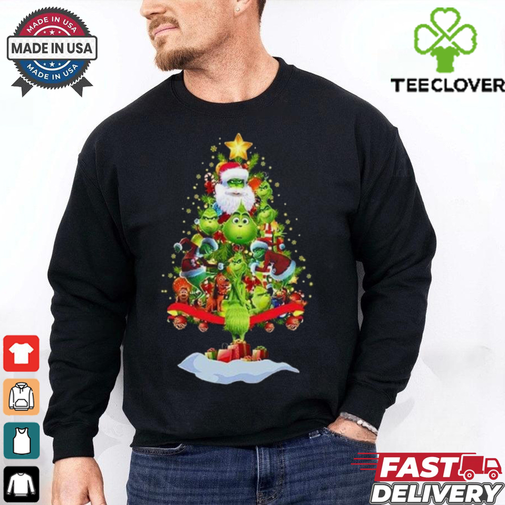Grinch Christmas Tree Holiday Shirt Grinch Christmas Tree Holiday Shirt