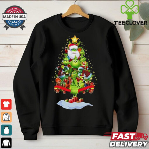 Grinch Christmas Tree Holiday Shirt