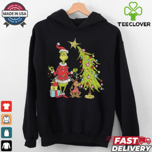 Grinch Christmas Tree Sweatshirt