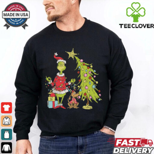 Grinch Christmas Tree Sweatshirt
