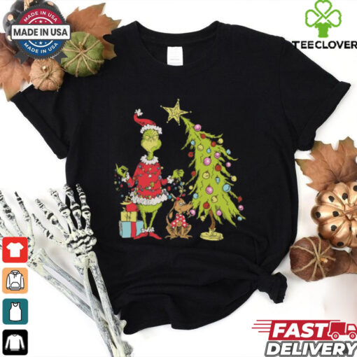 Grinch Christmas Tree Sweatshirt