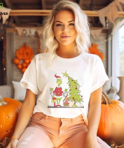 Grinch Christmas Tree Tshirt